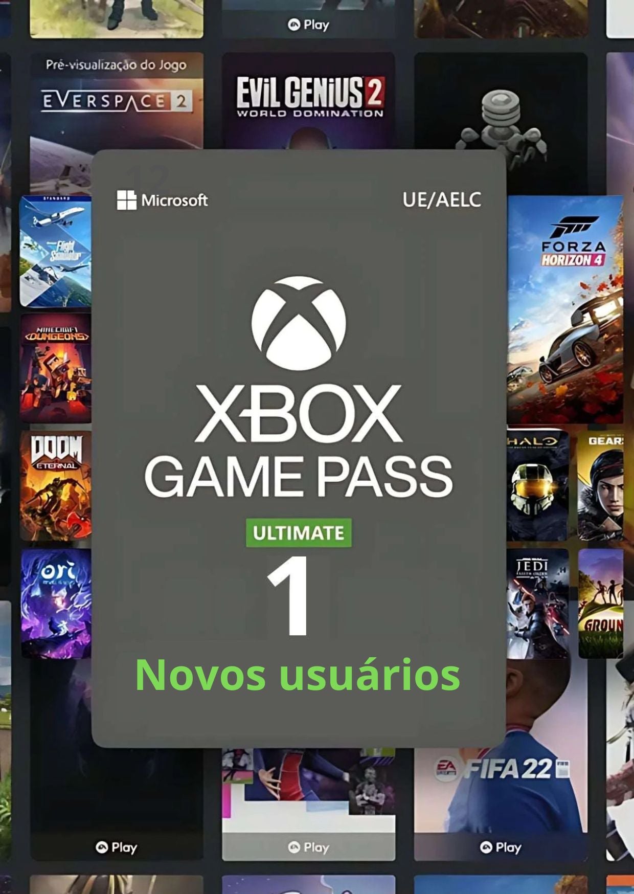 Xbox Game Pass Ultimate 1 Mês Para Novos Usuarios - EUA
