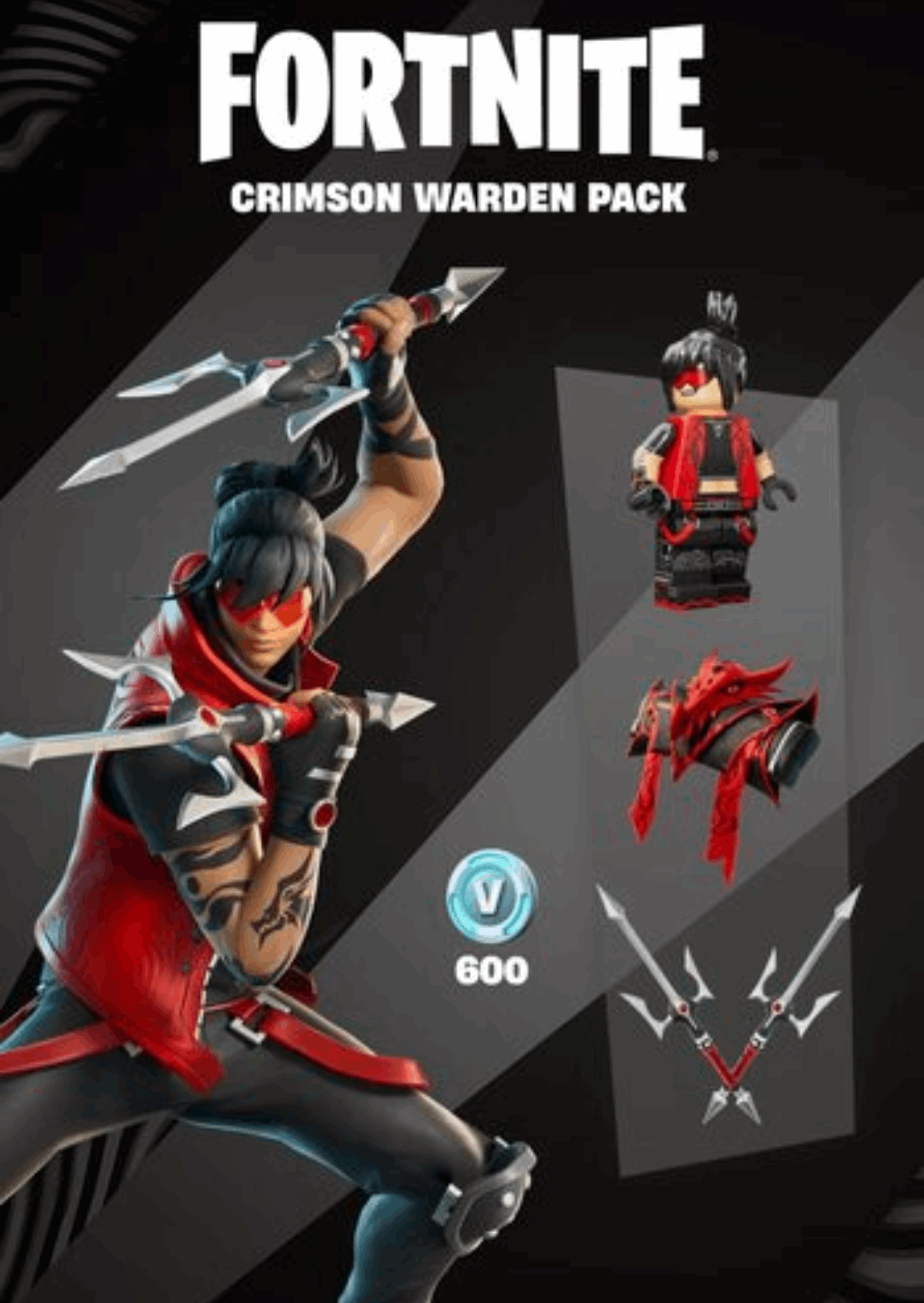 Fortnite - Pacote Guardião Carmesim