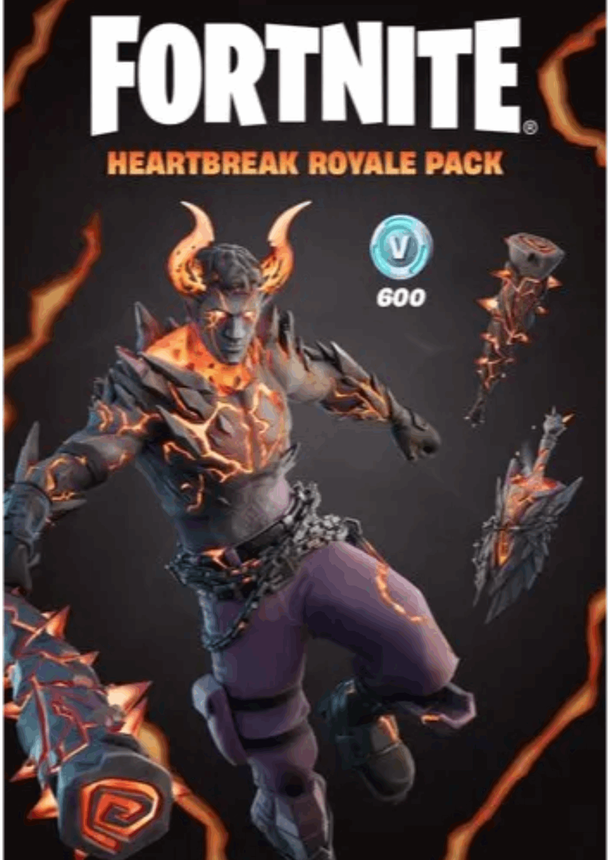 Fortnite - Pacote Corações Partidos